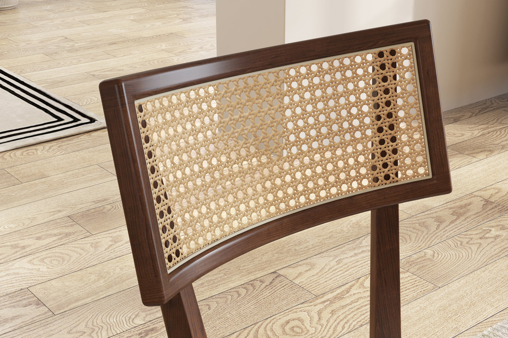 Harper Woven Cane Dining Chair (Set of 2)