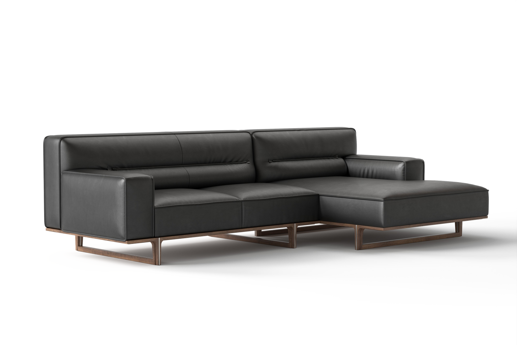 Varna Leather Sectional Lounge