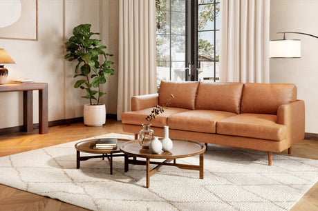 Brown, Beige and Cream Leather Lounges: How to Style Neutral Tones in Australian Interiors