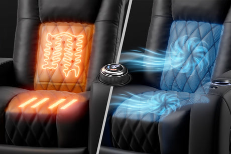 Heat, Massage and Ventilation in Home Theatre Seats: An Australian Buyer's Guide