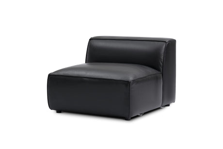 Nathan Leather Armless Lounge Module