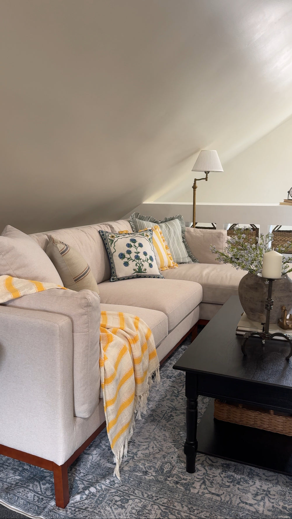 Bergen Fabric Sectional Lounge