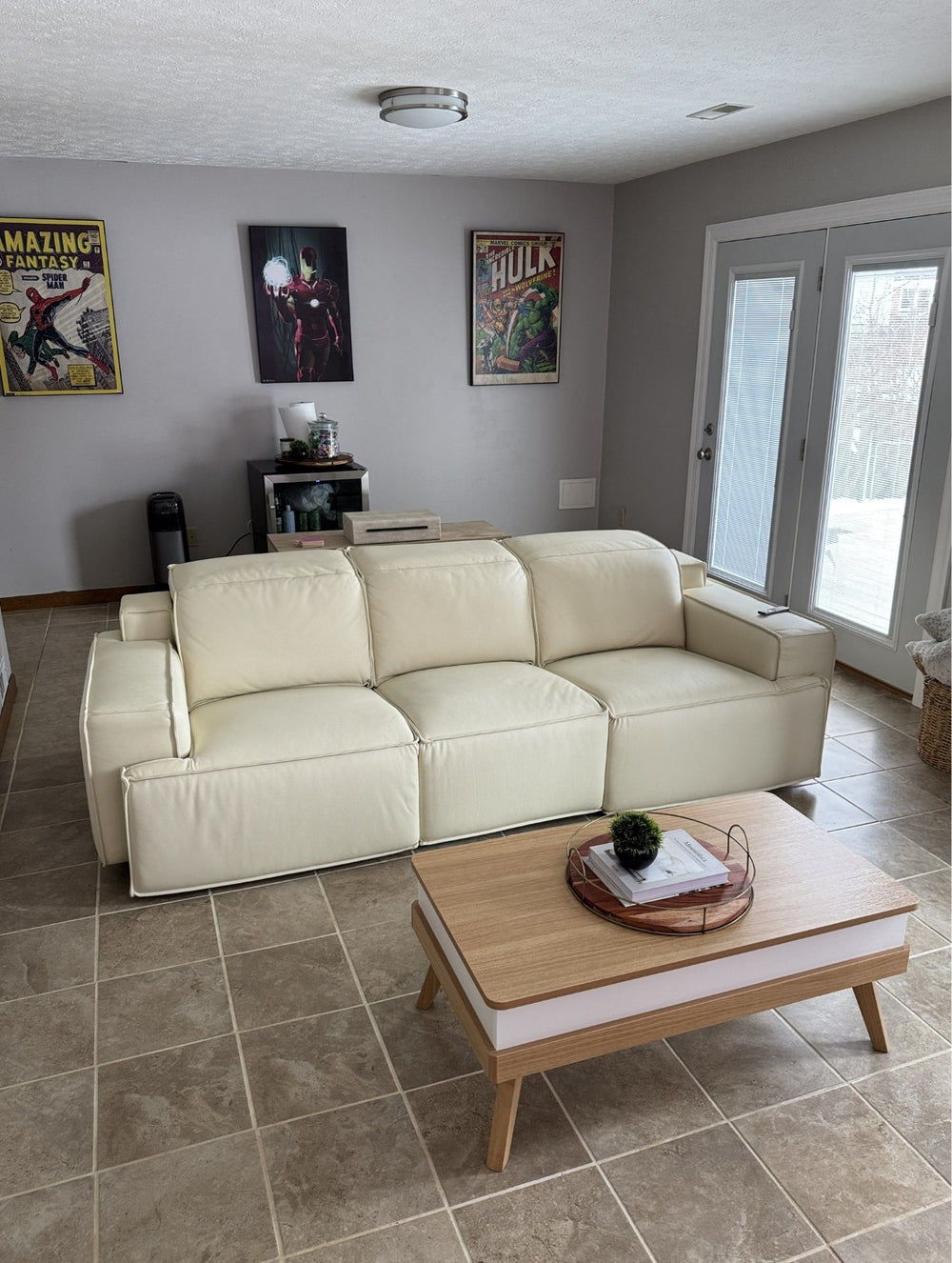 Valentina Leather Recliner Sectional Lounge