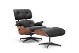 Armoni Eames Replica Leather Chair & Ottoman