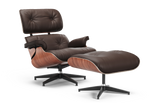Armoni Eames Replica Leather Chair & Ottoman