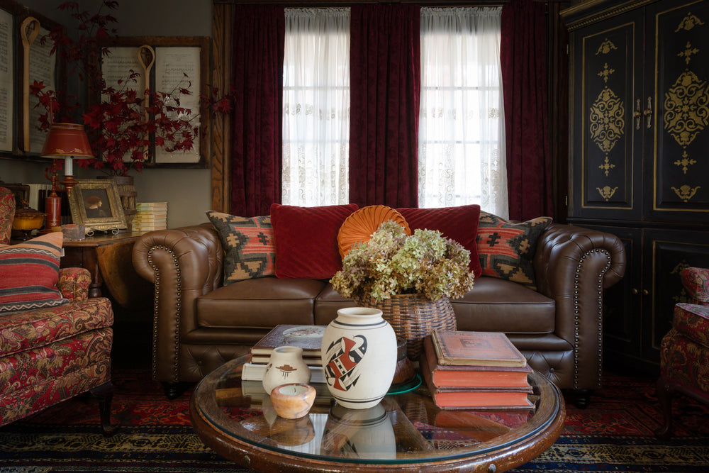 Parma Leather Chesterfield Lounge