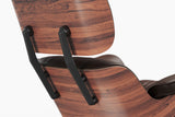 Armoni Eames Replica Leather Chair & Ottoman