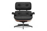 Armoni Eames Replica Leather Chair & Ottoman