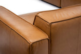 Nathan Leather Modular Sectional Lounge