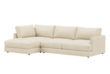 Serena Leather Sectional Lounge