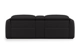 Carmen Leather Dual Recliner Lounge with Console