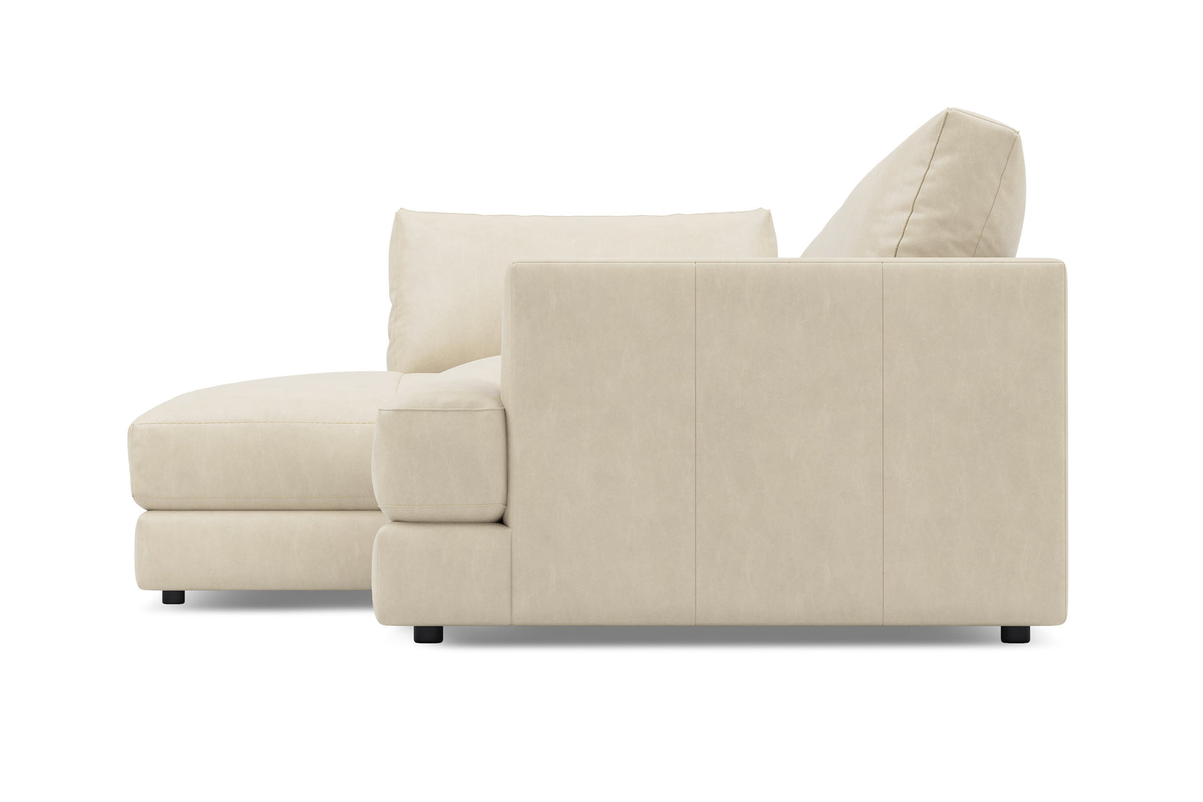 Serena Leather Sectional Lounge
