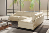 Serena Leather Sectional Lounge