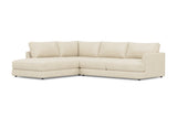 Serena Leather Sectional Lounge