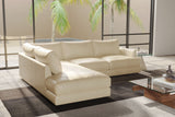 Serena Leather Sectional Lounge