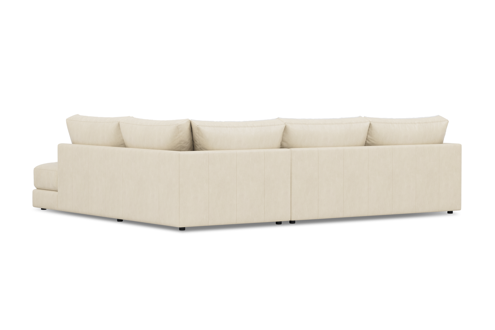Serena Leather Sectional Lounge