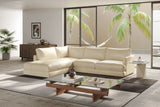 Serena Leather Sectional Lounge