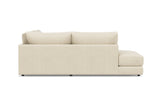 Serena Leather Sectional Lounge