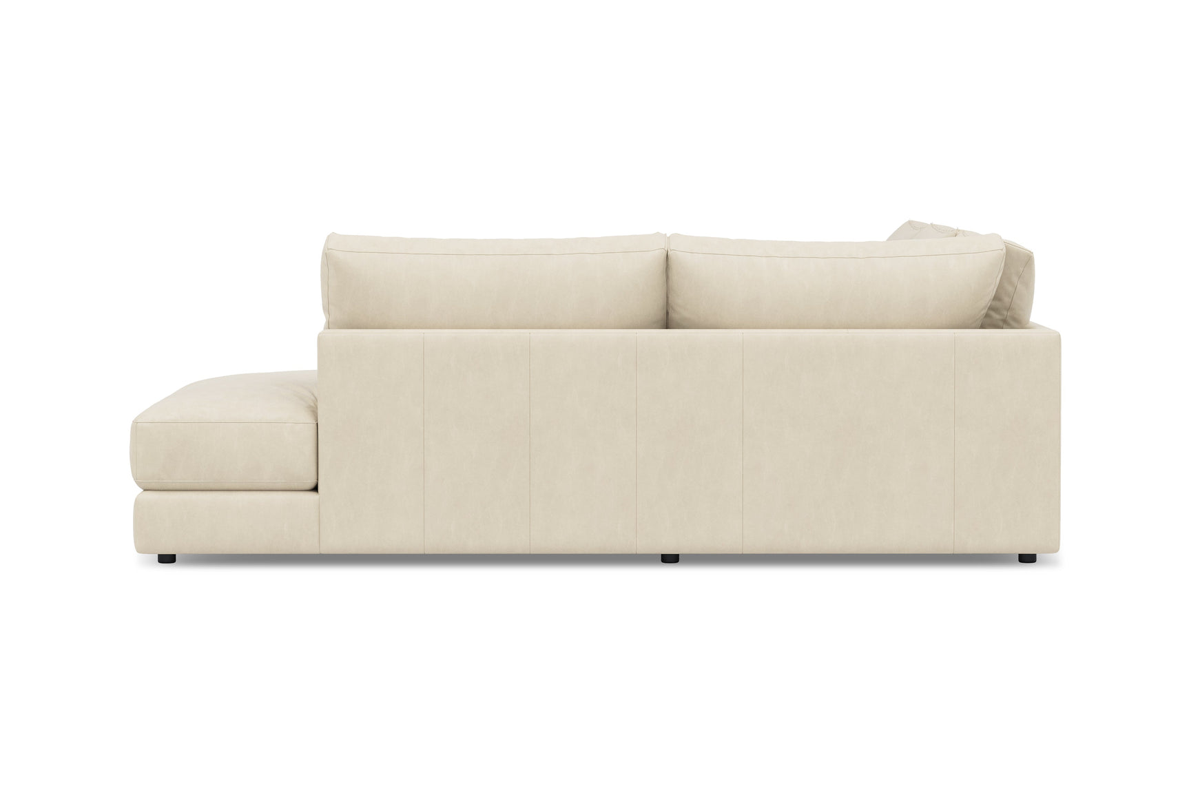 Serena Leather Sectional Lounge