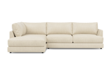 Serena Leather Sectional Lounge