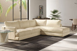 Serena Leather Sectional Lounge