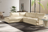 Serena Leather Sectional Lounge