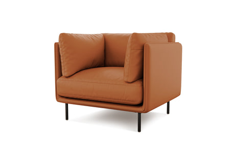 Chloe Leather Accent Chair