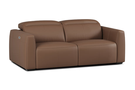 Carmen Leather Dual Recliner Lounge