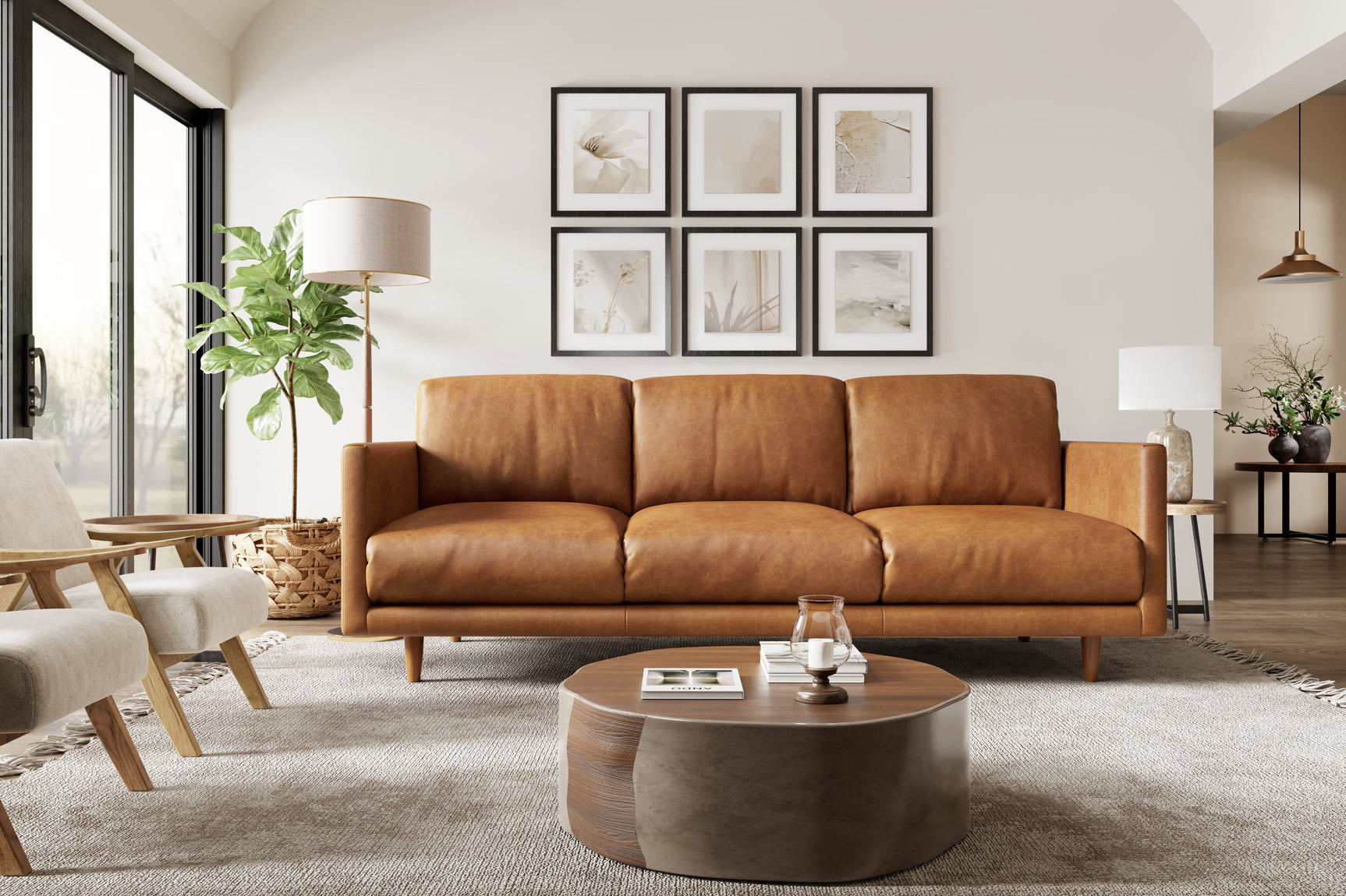 Toulon Leather Lounge