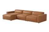 Nathan Leather Modular Sectional Lounge