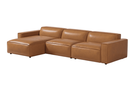 Nathan Leather Modular Sectional Lounge