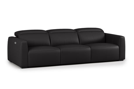 Carmen Leather Dual Recliner Lounge