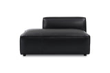 Nathan Leather Left Open-End Lounge Module