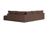 Serena Leather Sectional Lounge
