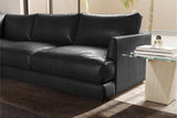 Serena Leather Sectional Lounge