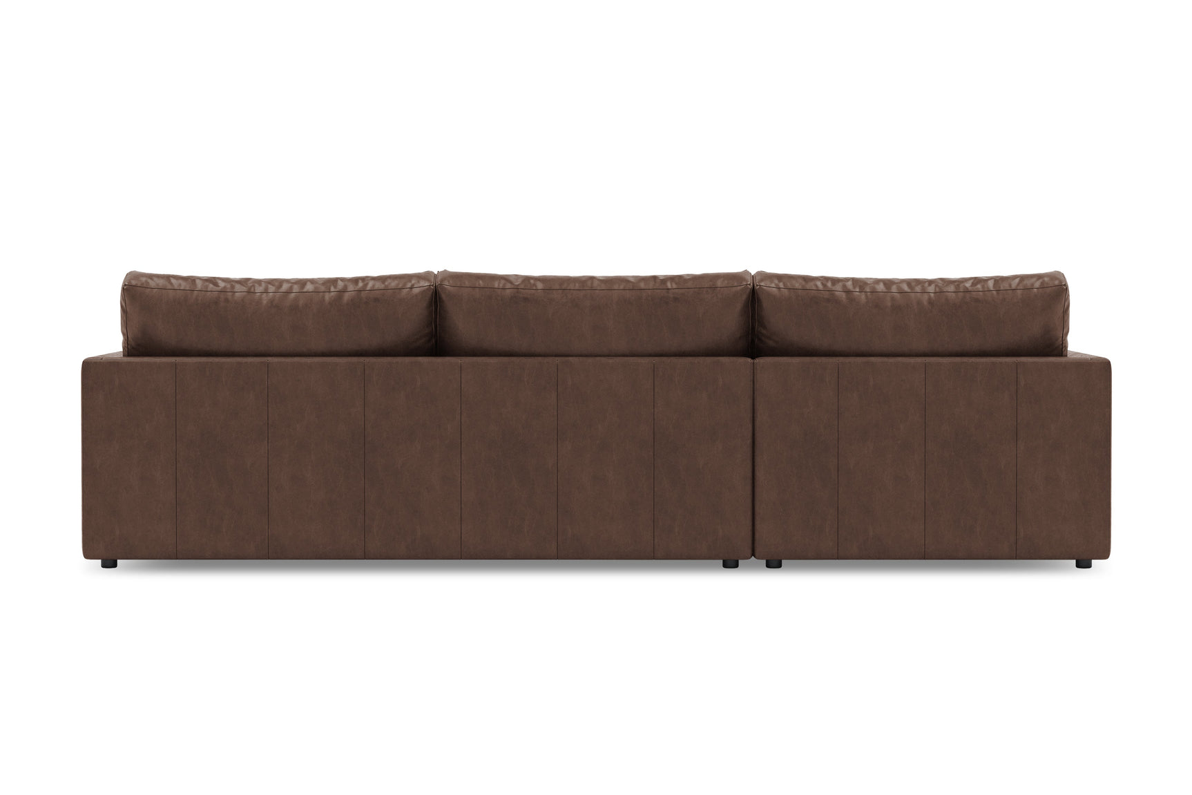 Serena Leather Sectional Lounge