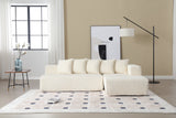 Alexus Corduroy Fabric Sectional Lounge