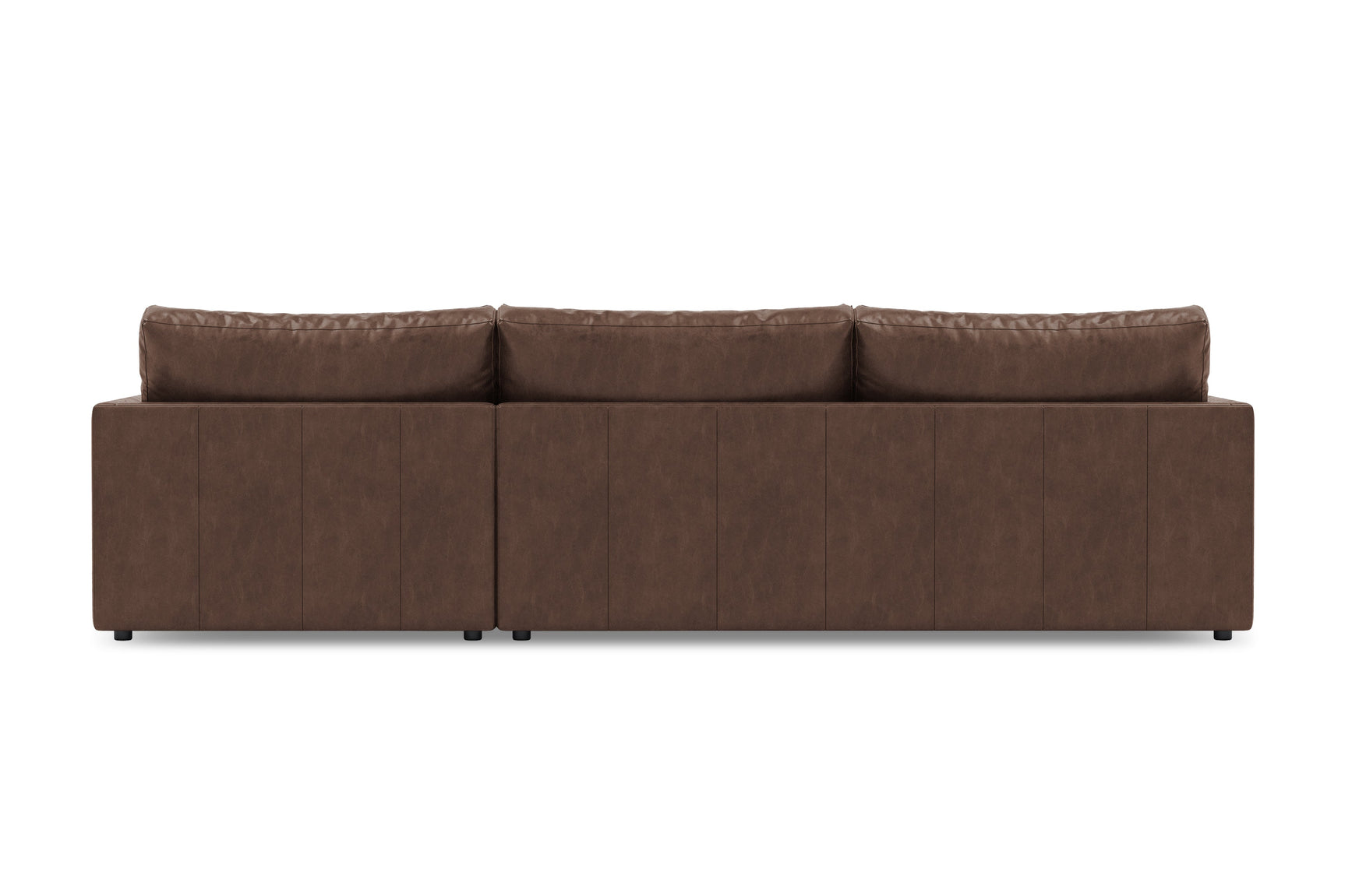 Serena Leather Sectional Lounge