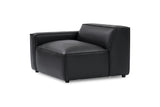 Nathan Leather Left Arm Lounge Module