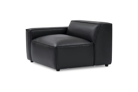 Nathan Leather Left Arm Lounge Module