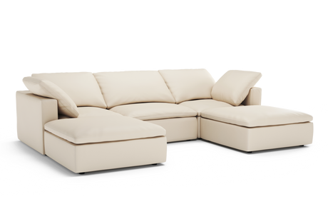 Claire Leather Modular Lounge