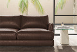 Serena Leather Sectional Lounge