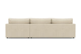 Serena Leather Sectional Lounge