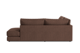 Serena Leather Sectional Lounge