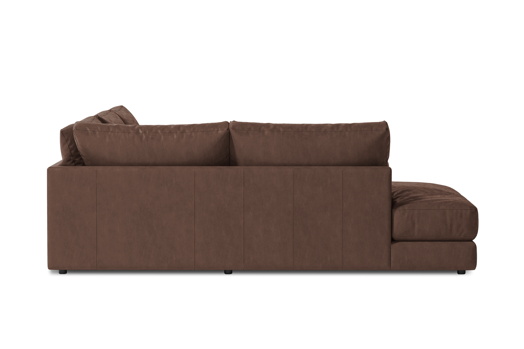 Serena Leather Sectional Lounge