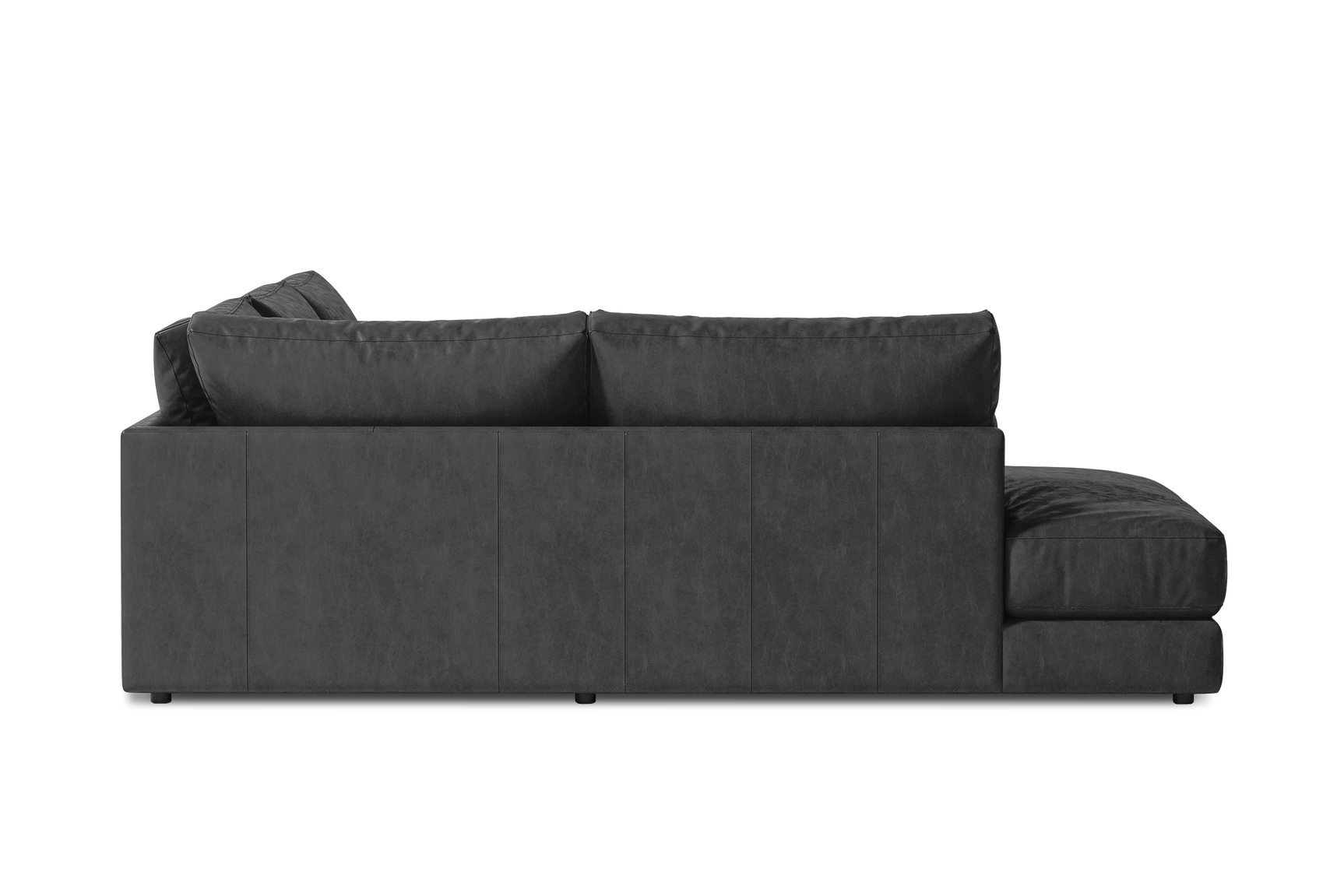 Serena Leather Sectional Lounge