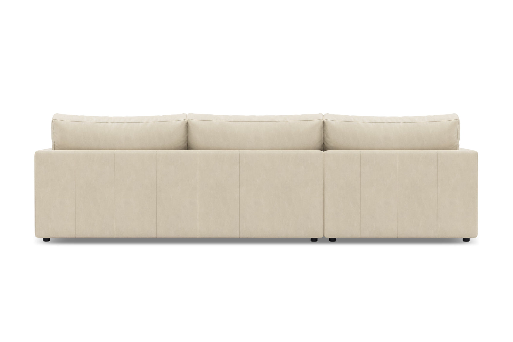 Serena Leather Sectional Lounge