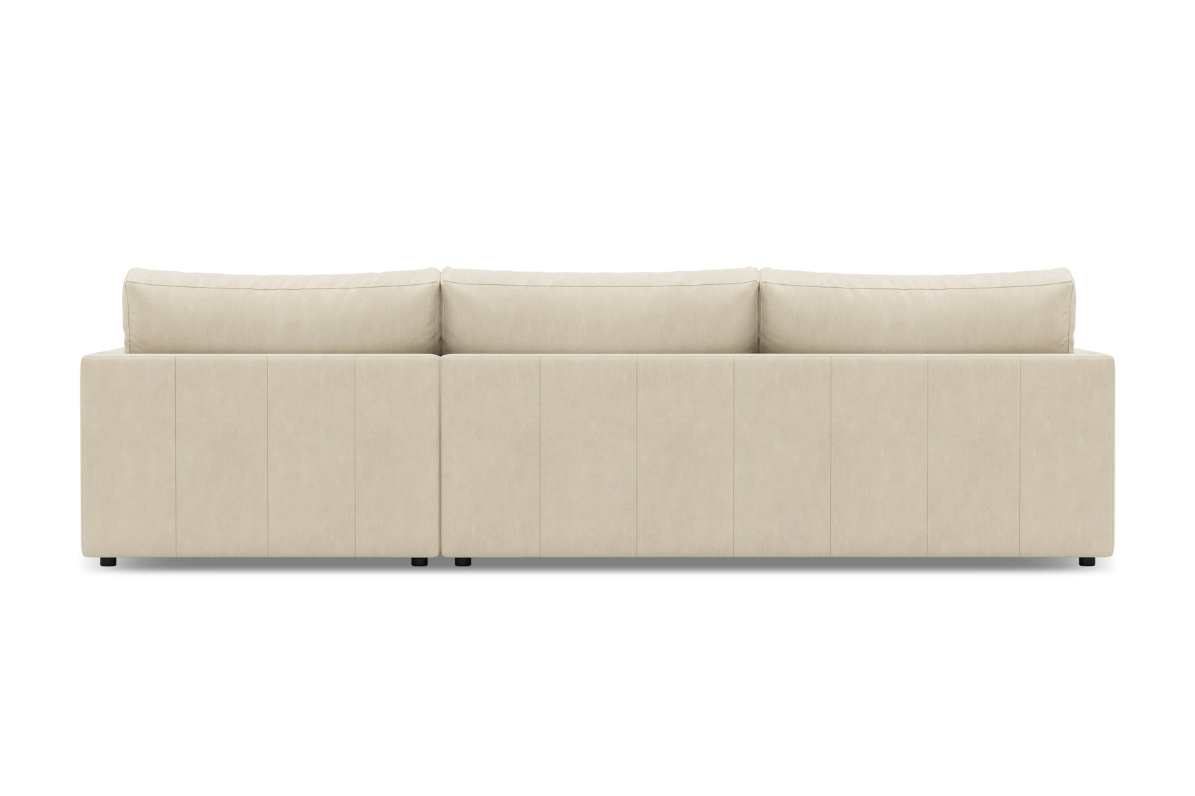 Serena Leather Sectional Lounge