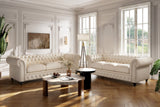 Parma Leather Chesterfield Lounge