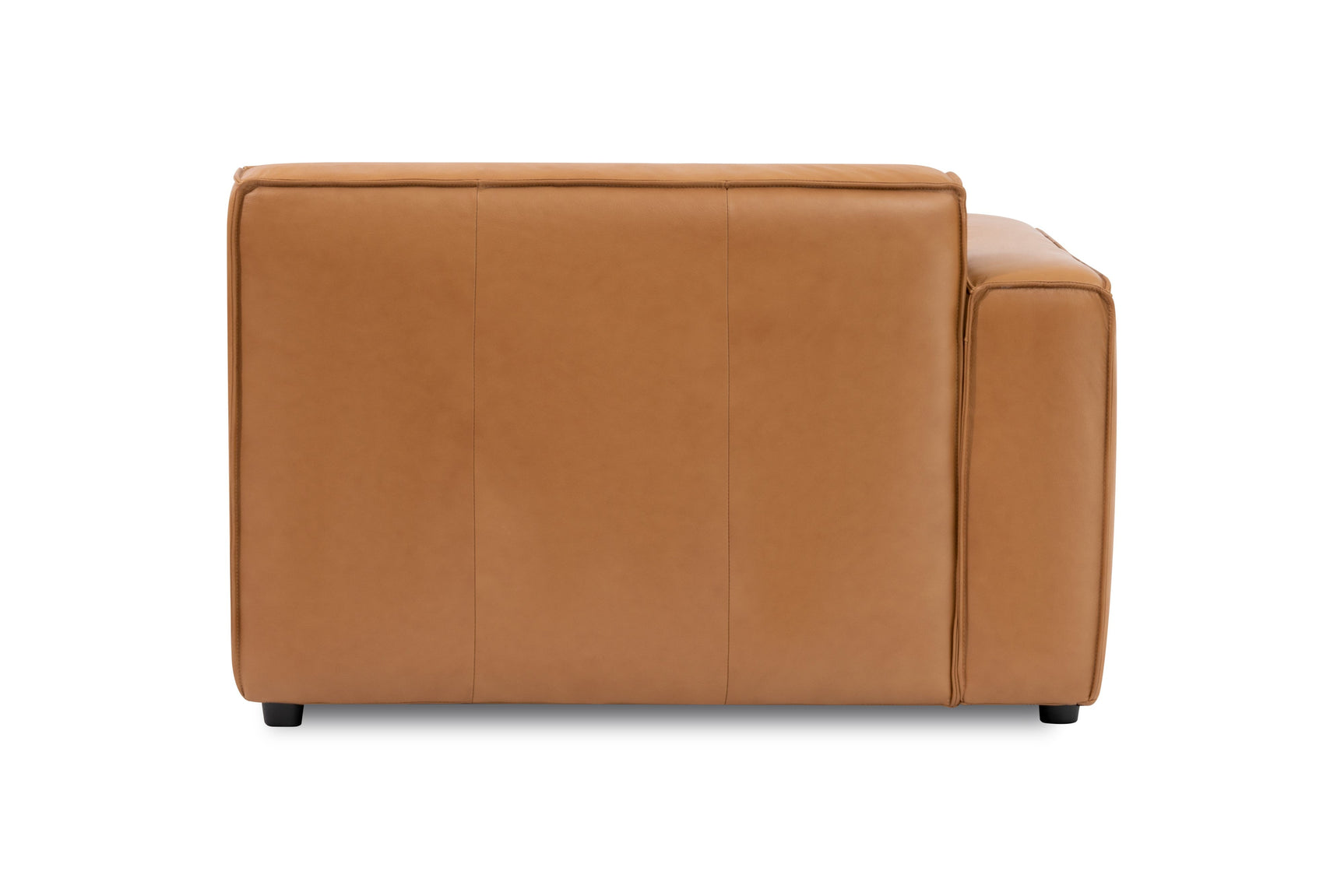 Nathan Leather Left Arm Lounge Module